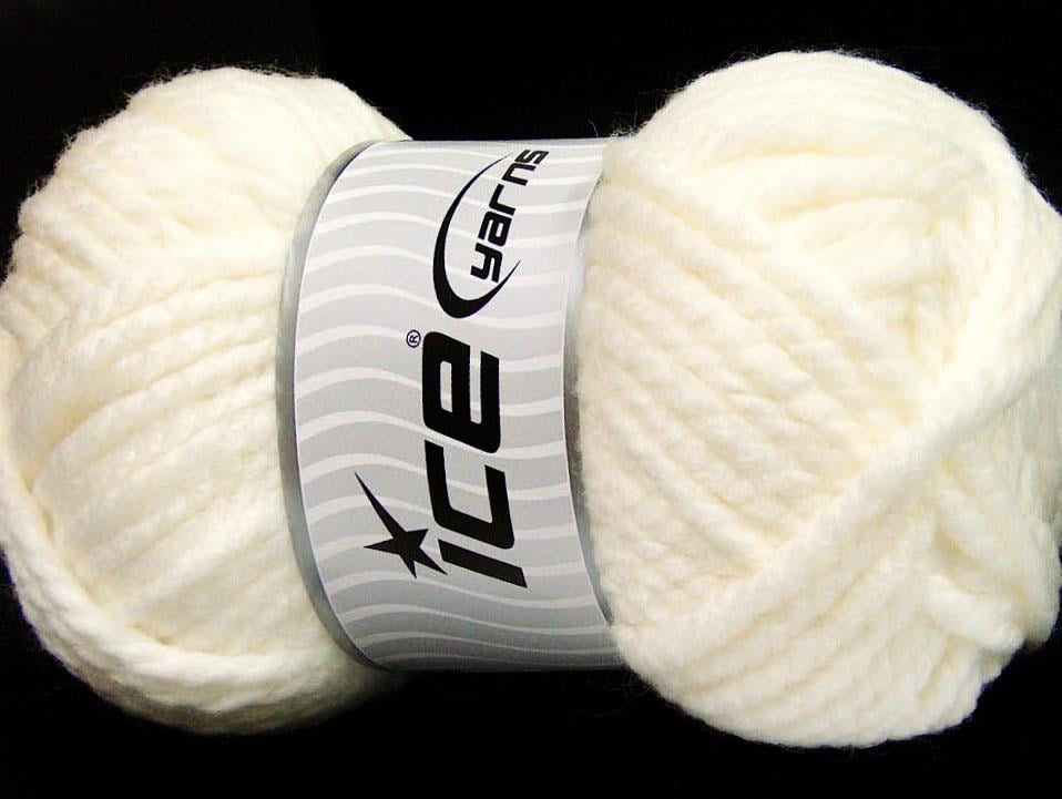 1x250gr. ALPINE XL Açık Krem Yün, Akrilik Kışlık, Yün, Çok Kalın