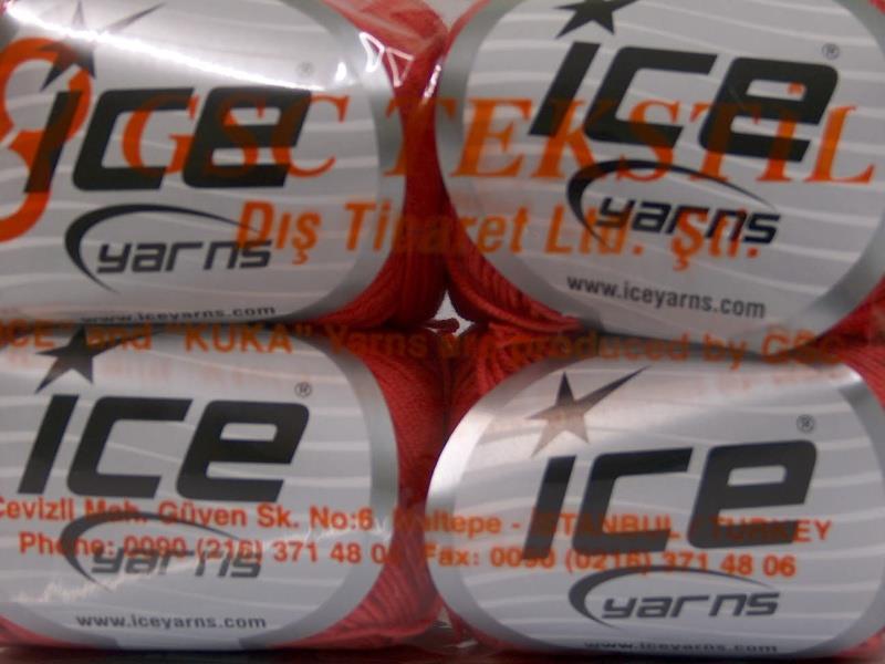 4x50gr. AMIGURUMI COTTON Domates Kırmızı Akrilik, Pamuk Bebe, Yazlık İplikler, Pamuk, Tığ İşi, Düz iplikler