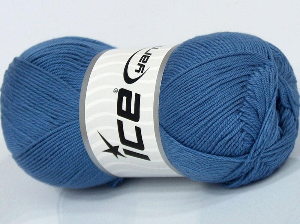4x100gr. AMIGURUMI PURE COTTON Açık Mavi Pamuk Bebe, Yazlık İplikler, Pamuk, Tığ İşi, Düz iplikler