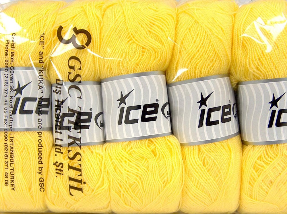 5x50gr. AMISH Sarı Akrilik Kışlık, Düz, 100% Akrilik , Akrilik