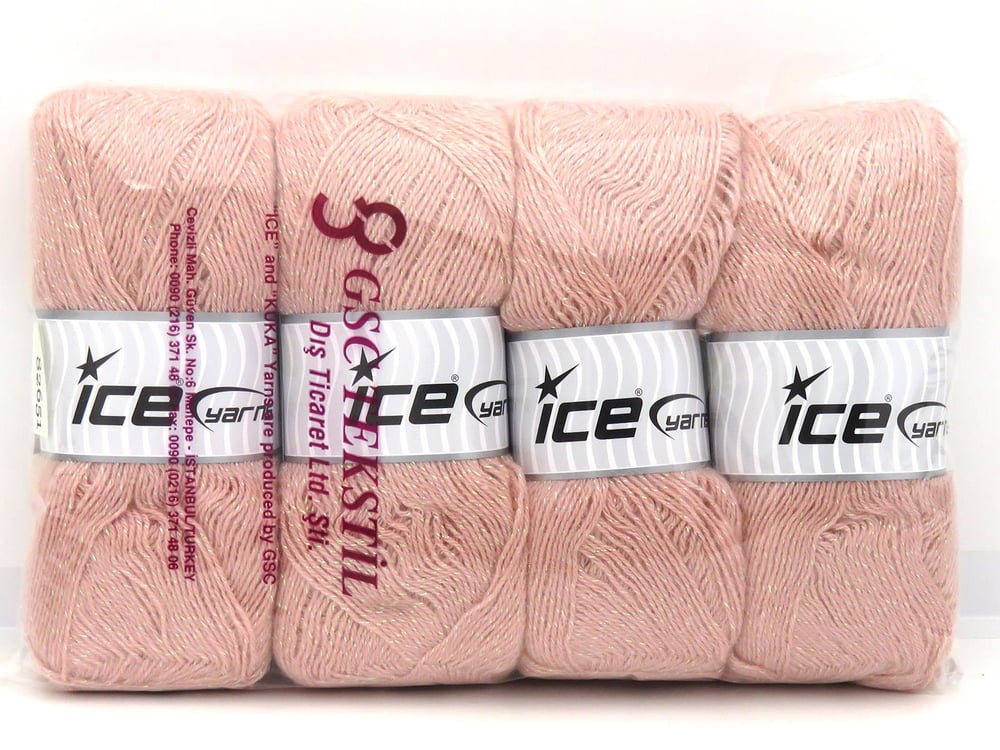 4x100gr. ANGORA GLITZ Bebe Pembesi Metalik Simli, Tiftik, Yün, Akrilik Metalik Simli, Kışlık, Angora, Yün, Tiftik, Akrilik