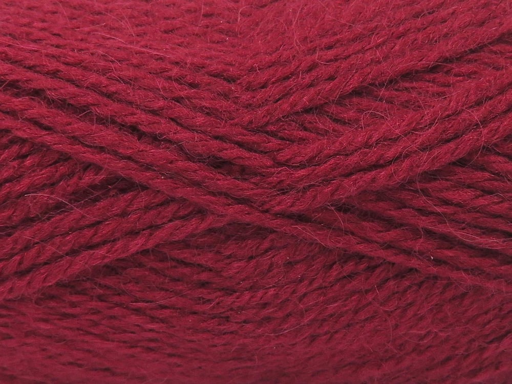 4x100gr. ANGORA LUXE Bordo Tiftik, Yün, Akrilik Kışlık, Angora, Yün, Tiftik, Akrilik