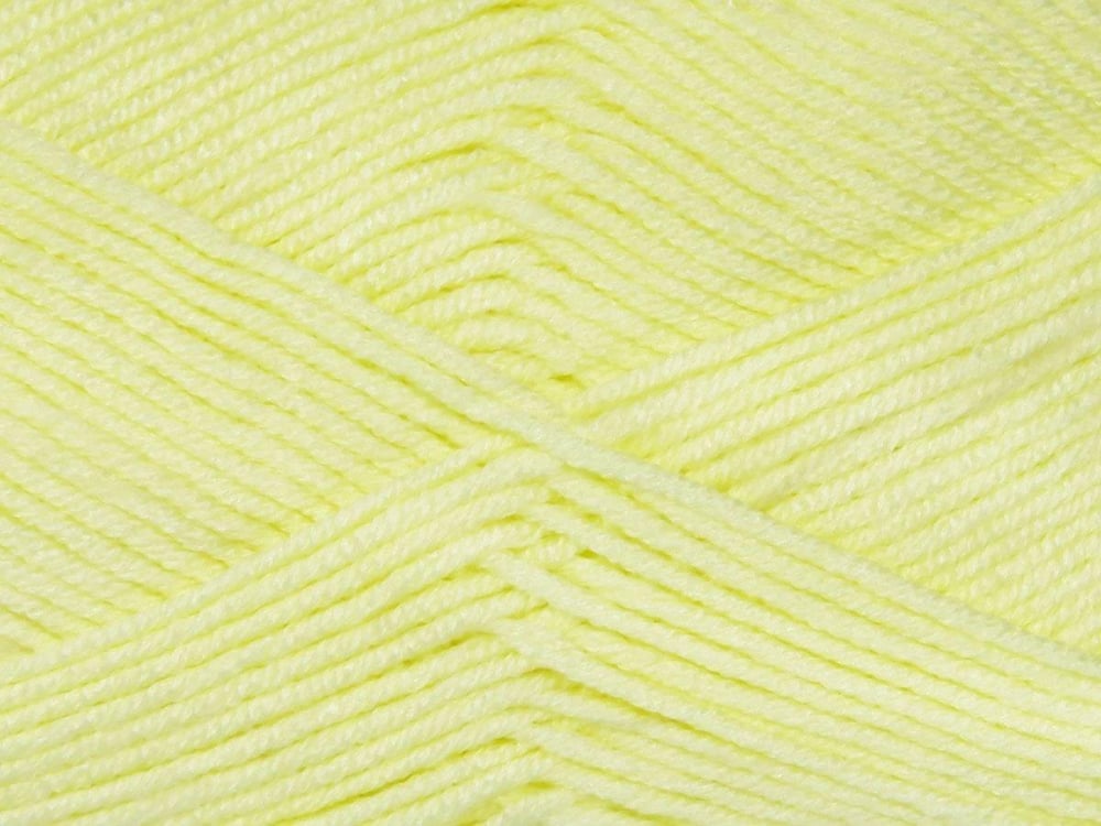 4x100gr. ANTIPILLING BABY Bebe Sarı  Kışlık, Düz iplikler, Worsted, 100% Akrilik , Anti-Pilling