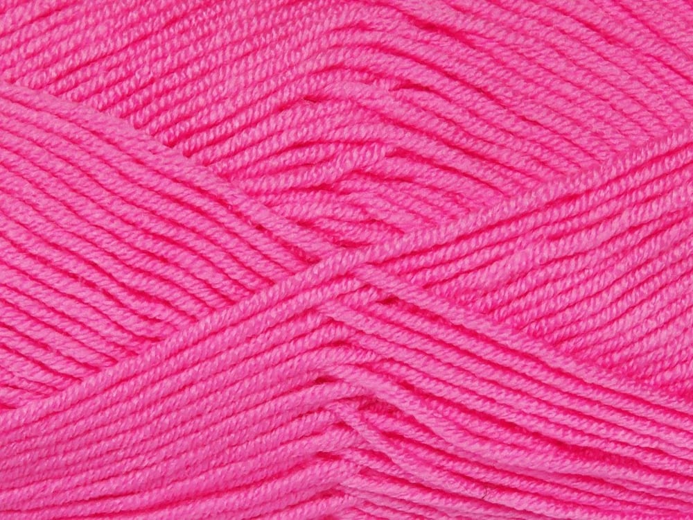 4x100gr. ANTIPILLING BABY Şeker pembe  Kışlık, Düz iplikler, Worsted, 100% Akrilik , Anti-Pilling