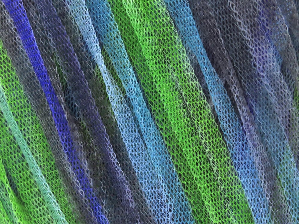 6x25gr. ARIA FRESCA Yeşil, Siyah, Gri, Mavi Tonları  Şerit, Yazlık İplikler, Zincir