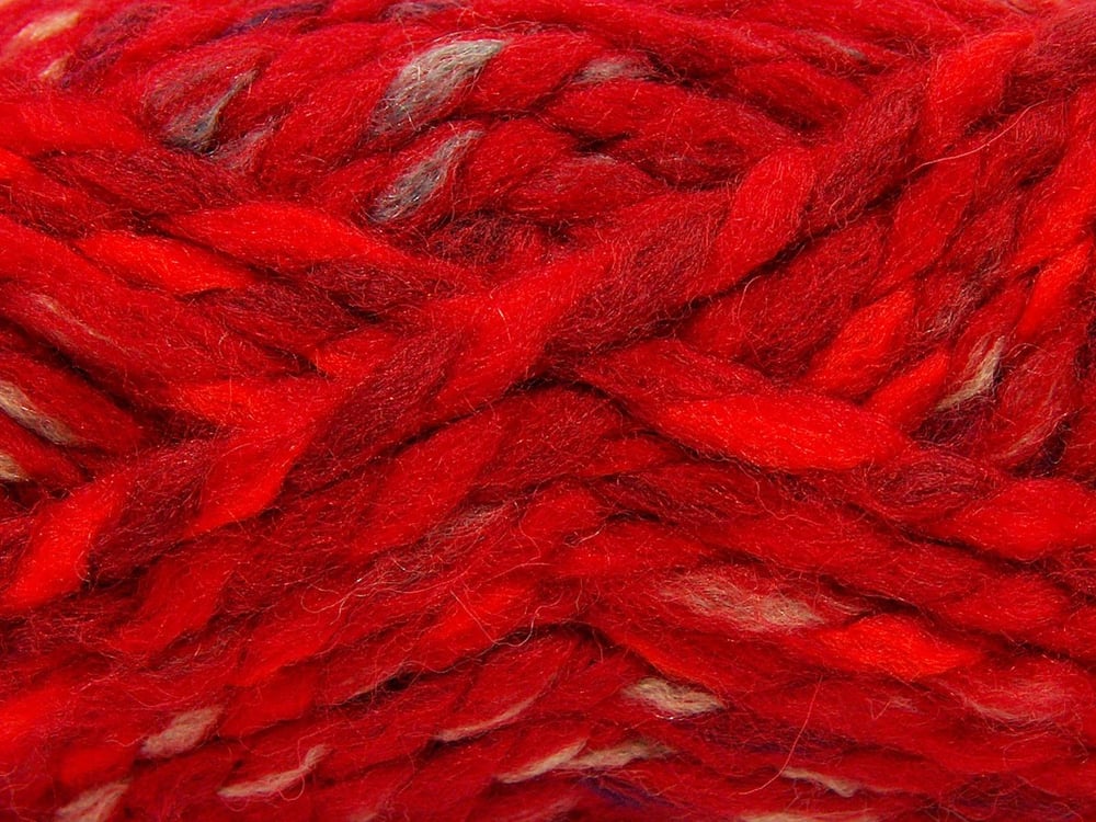 4x100gr. ASTORIA Siyah, Krem, Deve Tüyü, Koyu kırmızı Yün, Akrilik Kışlık, Yün, Çok Kalın, Batik Desenli