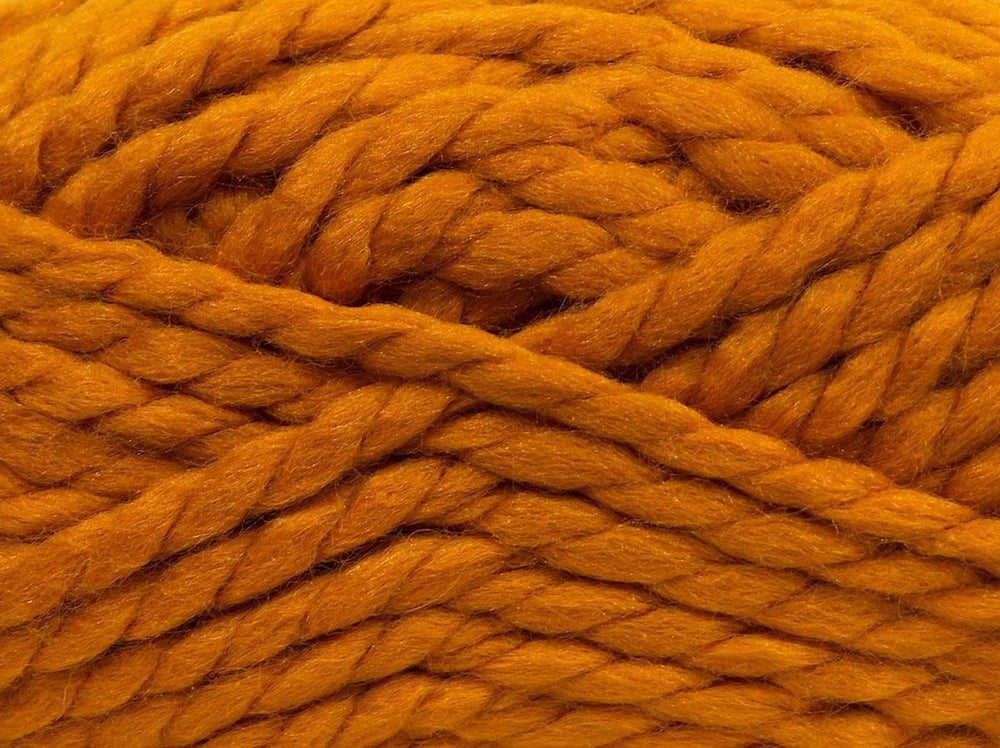 4x100gr. ASTORIA Turuncu Yün, Akrilik Kışlık, Yün, Çok Kalın, Batik Desenli