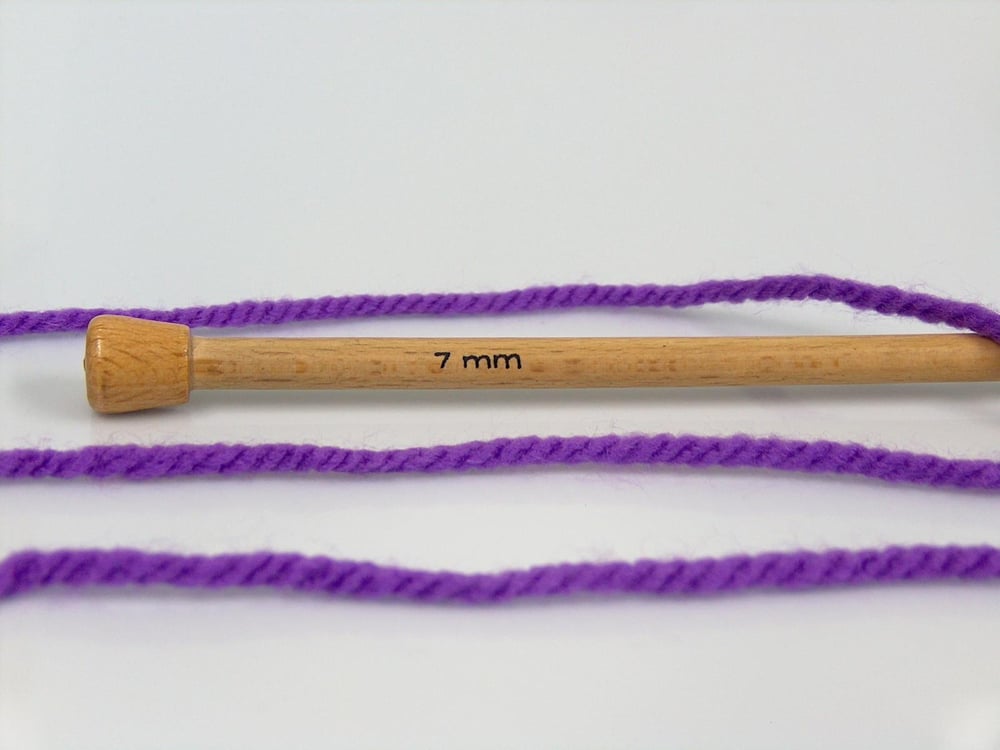 4x100gr. ATLAS Mor Akrilik Kışlık, Düz iplikler, Kalın, 100% Akrilik