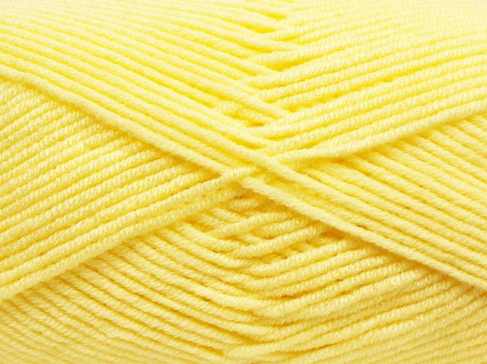 Lot of 4 x 100gr Skeins Ice Yarns BABY BIO Hand Knitting Yarn Yellow