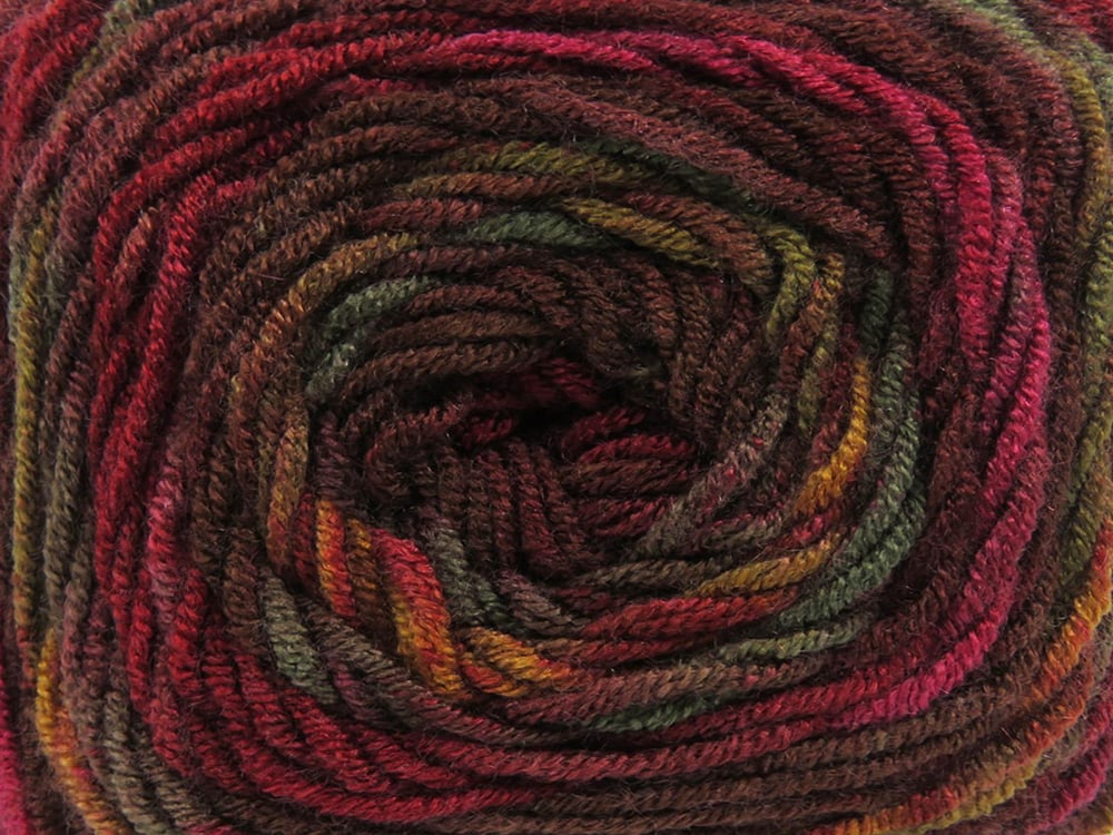 3x100gr. BABY DREAM BATIK Pembe, Altın, Bordo Tonları, Haki Tonları  Bebe, Batik Desenli, Worsted, 100% Akrilik , Akrilik