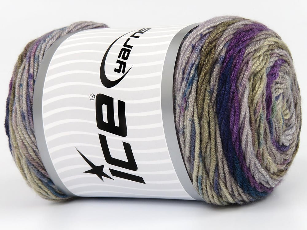 3x100gr. BABY DREAM BATIK Mor, Turkuaz, Gri, Deve Tüyü  Bebe, Batik Desenli, Worsted, 100% Akrilik , Akrilik