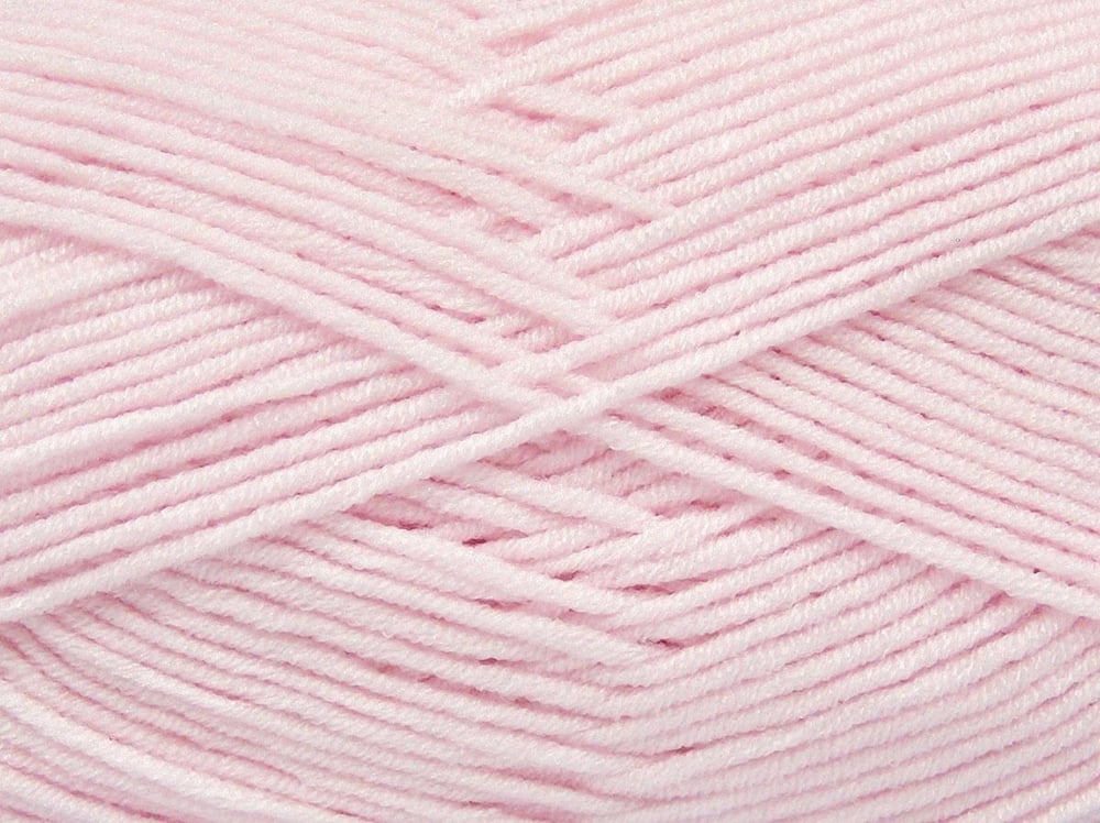 4x100gr. BABY DREAM Pudra Pembe  Kışlık, Düz iplikler, Worsted, 100% Akrilik , Anti-Pilling
