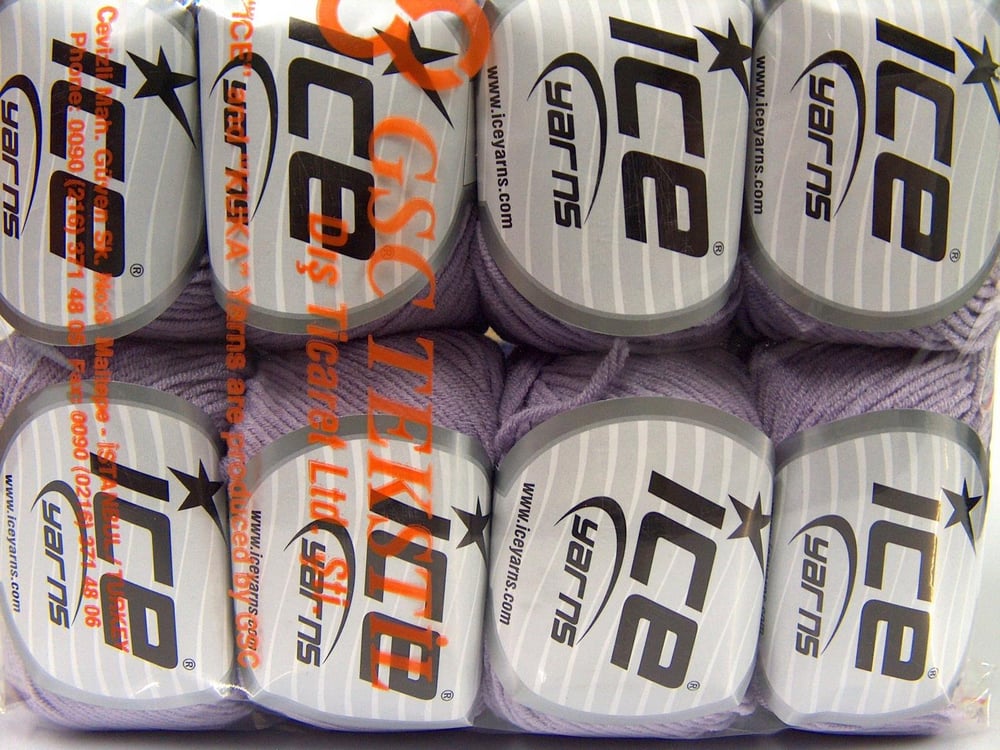 8x50gr. BABY MODAL Açık Lila Akrilik Bebe