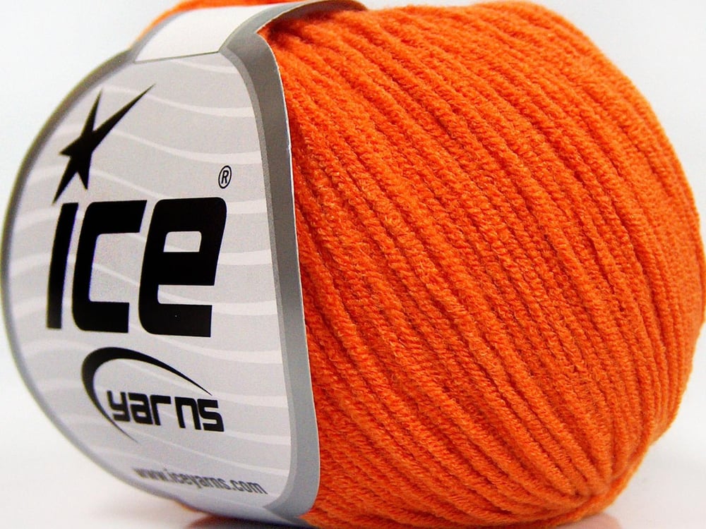 8x50gr. BABY MODAL Turuncu Akrilik Bebe