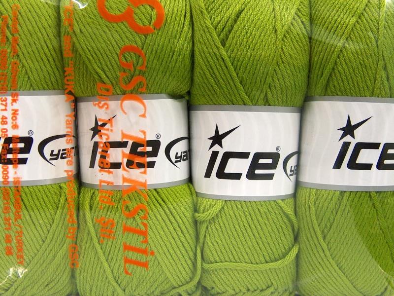 4x100gr. BABY SOFTY Yeşil Akrilik, Naylon Kışlık, Bebe, Düz iplikler, Worsted