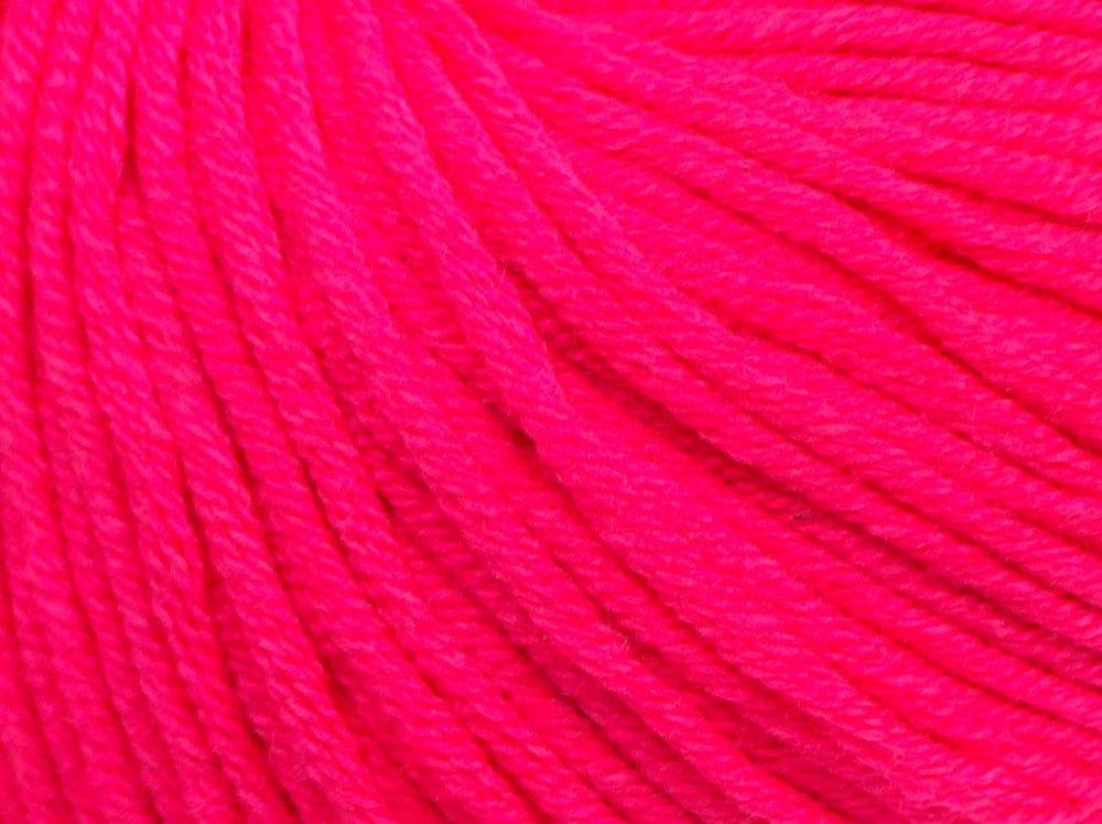8x50gr. BABY SUMMER DK Fuşya Pamuk, Akrilik Bebe, Yazlık İplikler, Pamuk