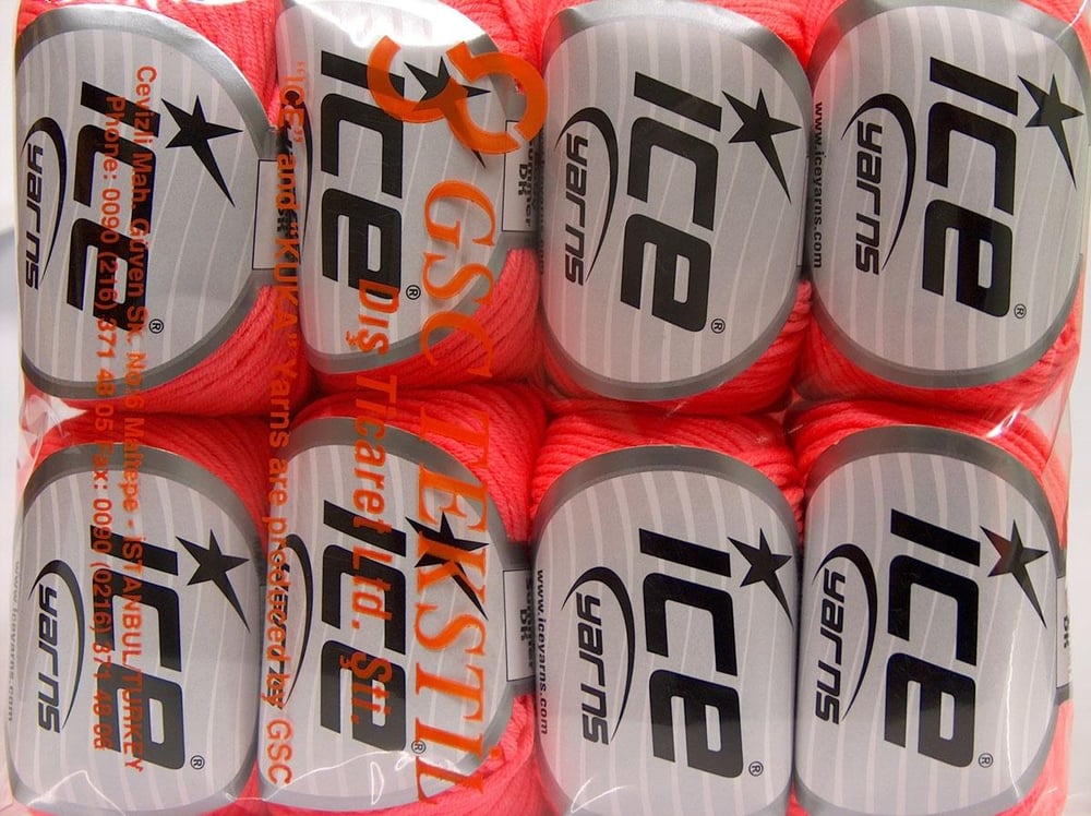 8x50gr. BABY SUMMER DK Neon Turuncu Pamuk, Akrilik Bebe, Yazlık İplikler, Pamuk