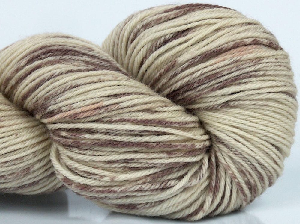 4x50gr. BABY SUPERWASH MERINO PRINT Kahverengi, Bej  Lüks, Merinos, Kışlık, Bebe, Yün, Batik Desenli, Makina Yıkama