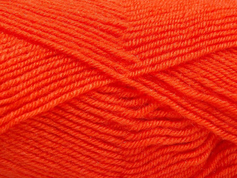 8x50gr. BABY WOOL Turuncu Yün, Akrilik Kışlık, Bebe, Yün