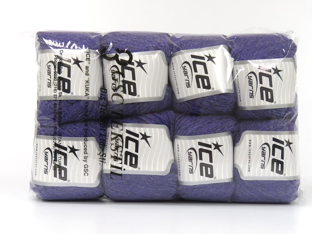 8x50gr. BAMBINO MERINO Leylak Akrilik, Merino Yün Merinos, Kışlık, Bebe, Yün, Akrilik