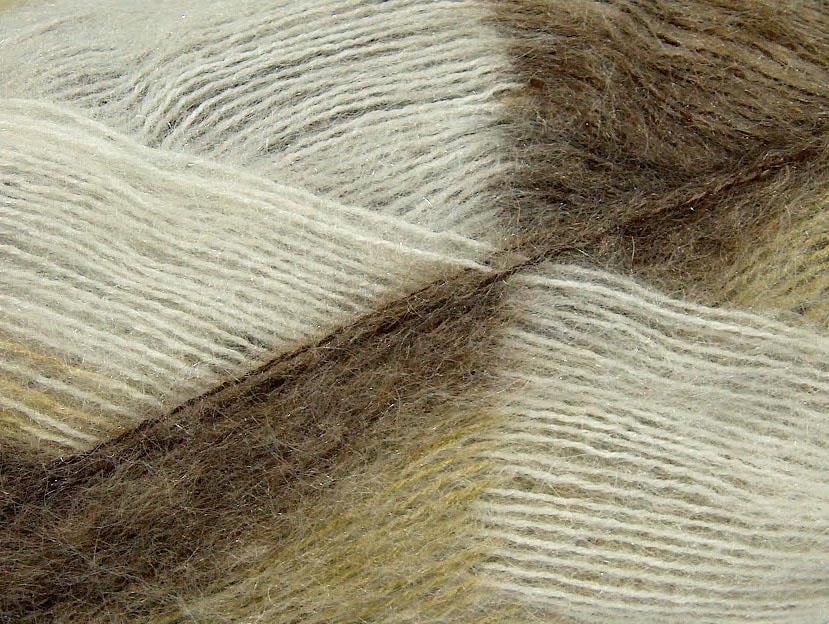 4x100gr. BERMUDA MOHAIR Yeşil, Beyaz, Deve Tüyü Akrilik, Tiftik Kışlık, Tiftik