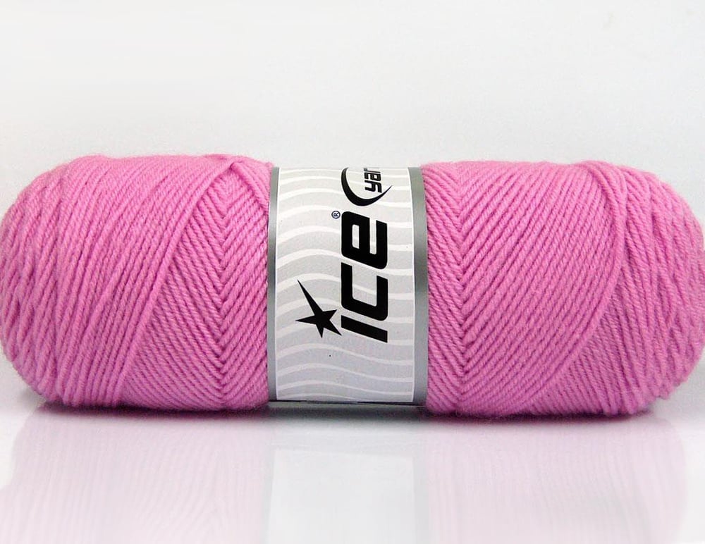 4x100gr. BONITO Açık Pembe Akrilik, Yün Kışlık, Yün