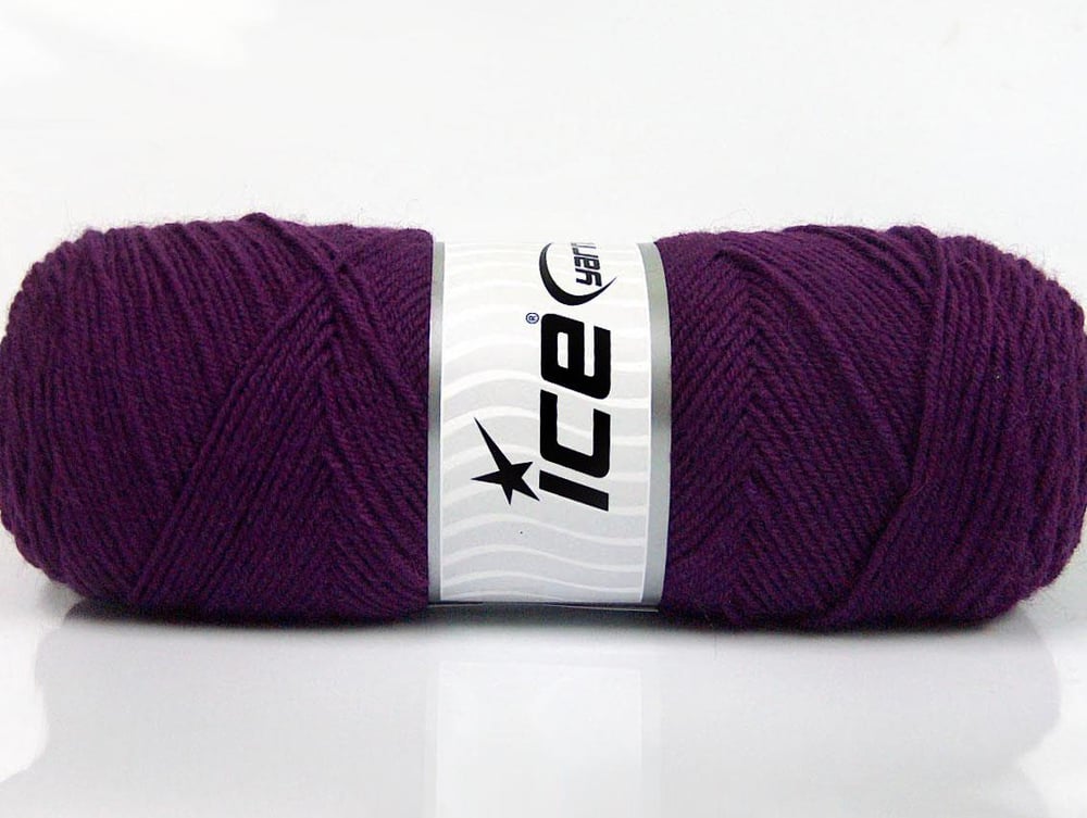 4x100gr. BONITO Mor Akrilik, Yün Kışlık, Yün