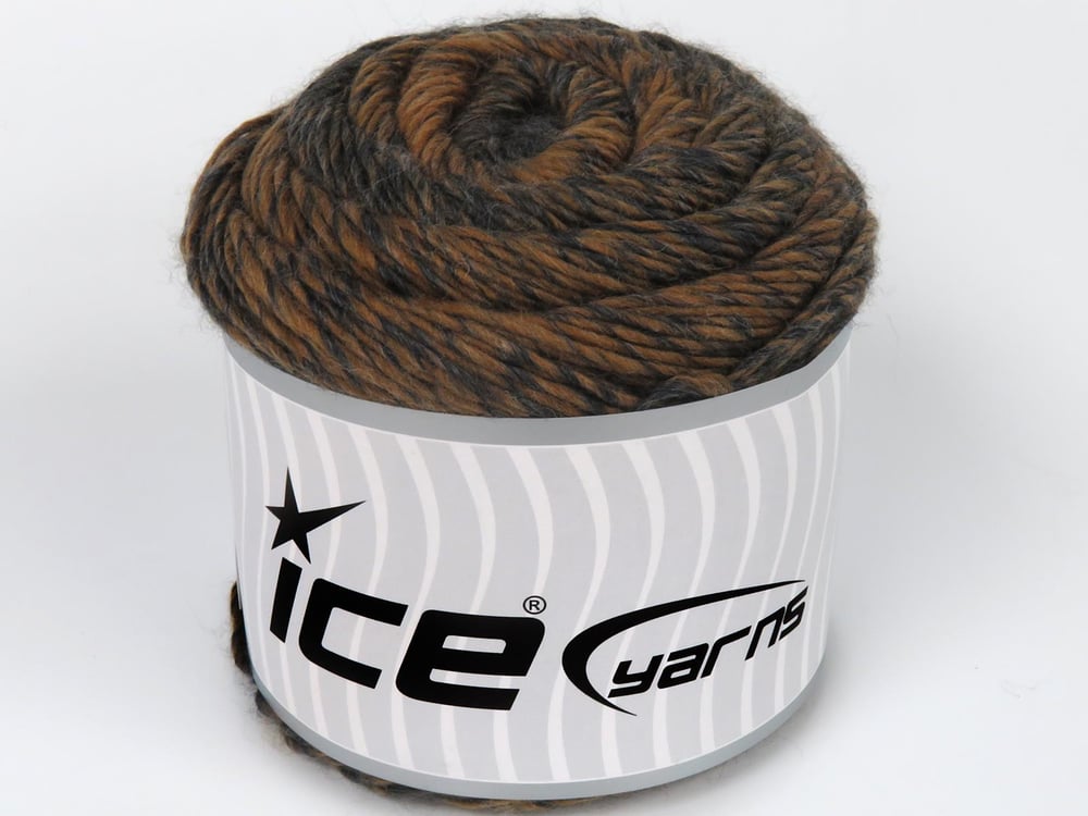 2x150gr. CAKES CAMARO Deve Tüyü, Koyu Gri Akrilik, Yün Kışlık, Yün, Batik Desenli, Akrilik