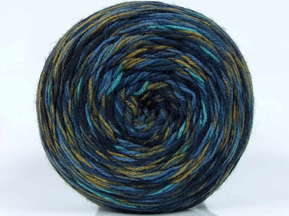 1x225gr. CAKES SOCK Siyah, Mavi, Turkuaz, Zeytin Yeşili Yeni Yün Kışlık, Çok İnce, Yün, Batik Desenli, Makina Yıkama