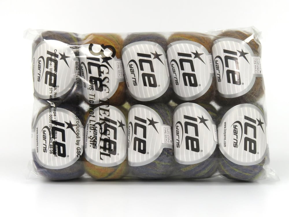 10x30gr. CARESS BABY ALPACA COLOR Turuncu, Sarı, lacivert, Deve Tüyü Elastan, Bebe Alpaka, Ekstra İnce Merino Yünü Lüks, Alpaka, Merinos, Kışlık, Çok İnce, Batik Desenli, Elastan