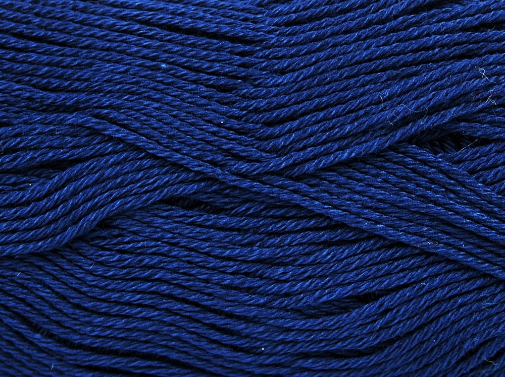 6x50gr. CECILIA COTTON Koyu laci Merserize Pamuk Yazlık İplikler, Pamuk, %100 Pamuk