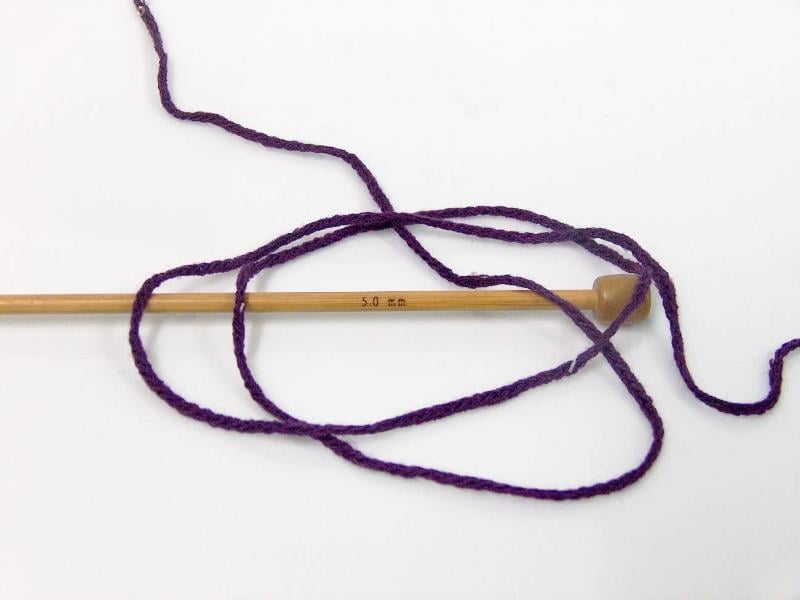 4x100gr. CHAIN PAILLETTE Mor Akrilik Boncuklu Pullu, Worsted