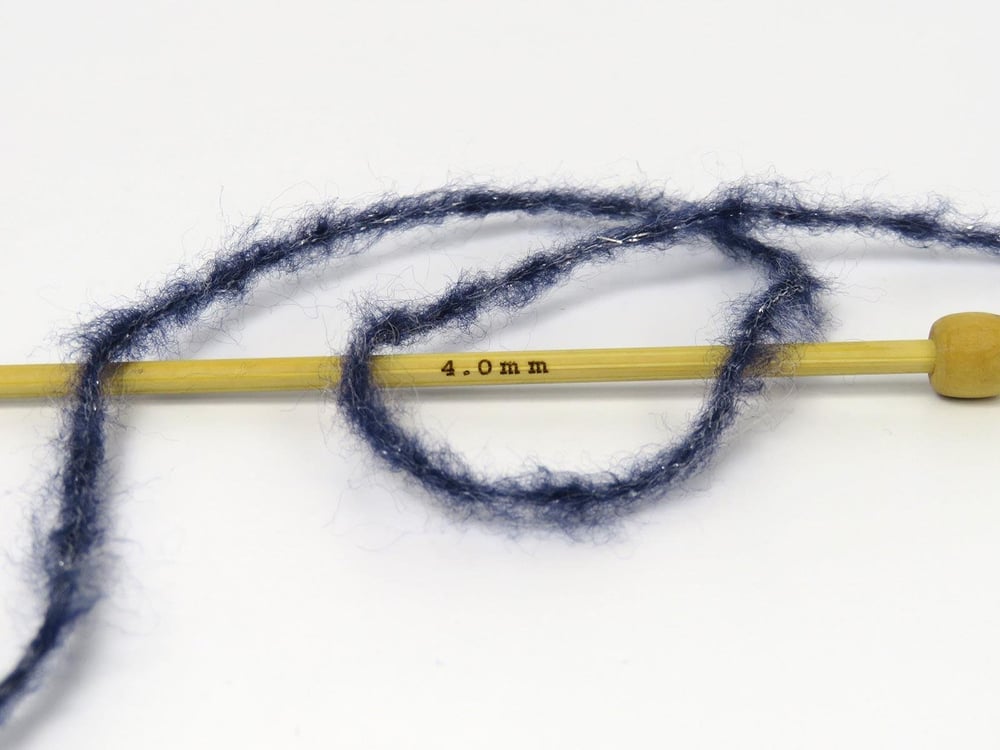 6x50gr. CHARM lacivert Tiftik, Metalik Simli, Akrilik Metalik Simli, Lüks, Kışlık, Yün, Tiftik, Akrilik