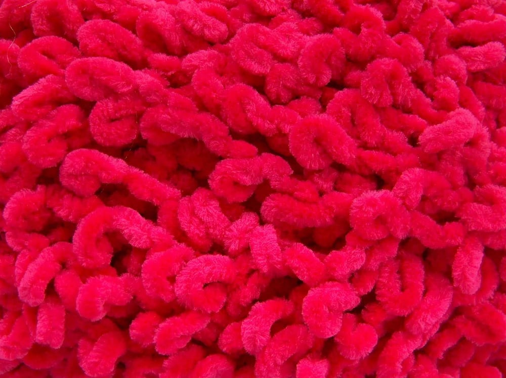 4x100gr. CHENILLE BOUCLERON Fuşya Mikro Fiber Kışlık, Bebe, Şönil, Çok Kalın