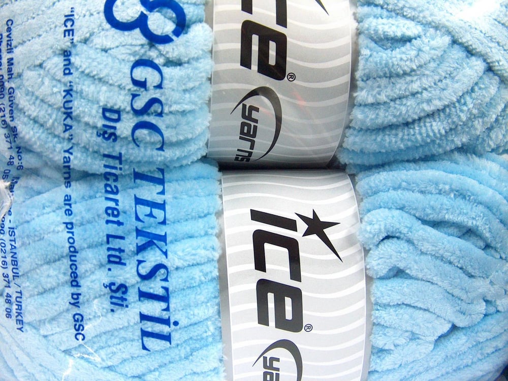 2x200gr. CHENILLE SUPERBULKY Bebe Mavisi Mikro Fiber Kışlık, Bebe, Şönil, Çok Kalın