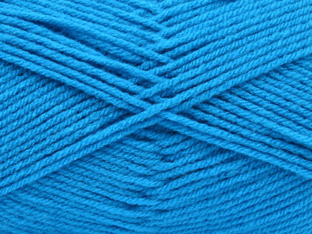 4x100gr. CLASSIC DK Turkuaz Akrilik Kışlık, Düz iplikler, 100% Akrilik