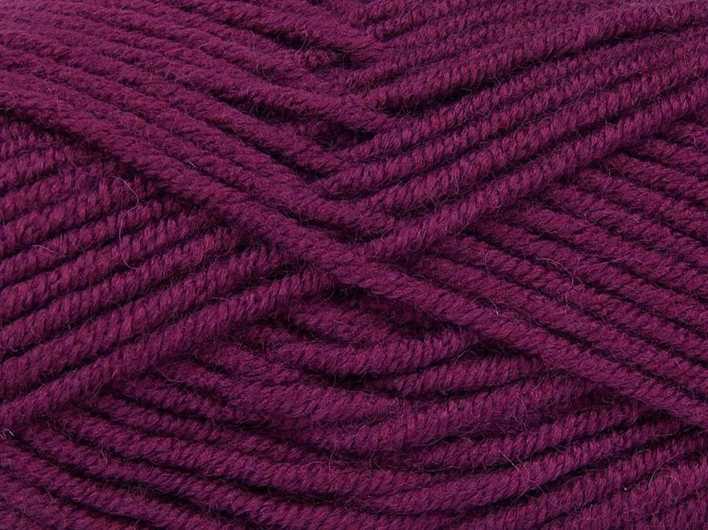 4x100gr. CLASSIC WOOL BULKY Mor Yün, Akrilik Kışlık, Yün, Düz iplikler, Kalın