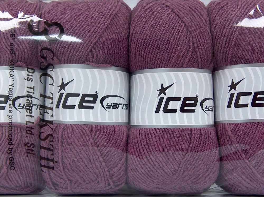 4x100gr. CLASSIC WOOL LIGHT Lavanta Yün, Akrilik Kışlık, Yün, Düz iplikler
