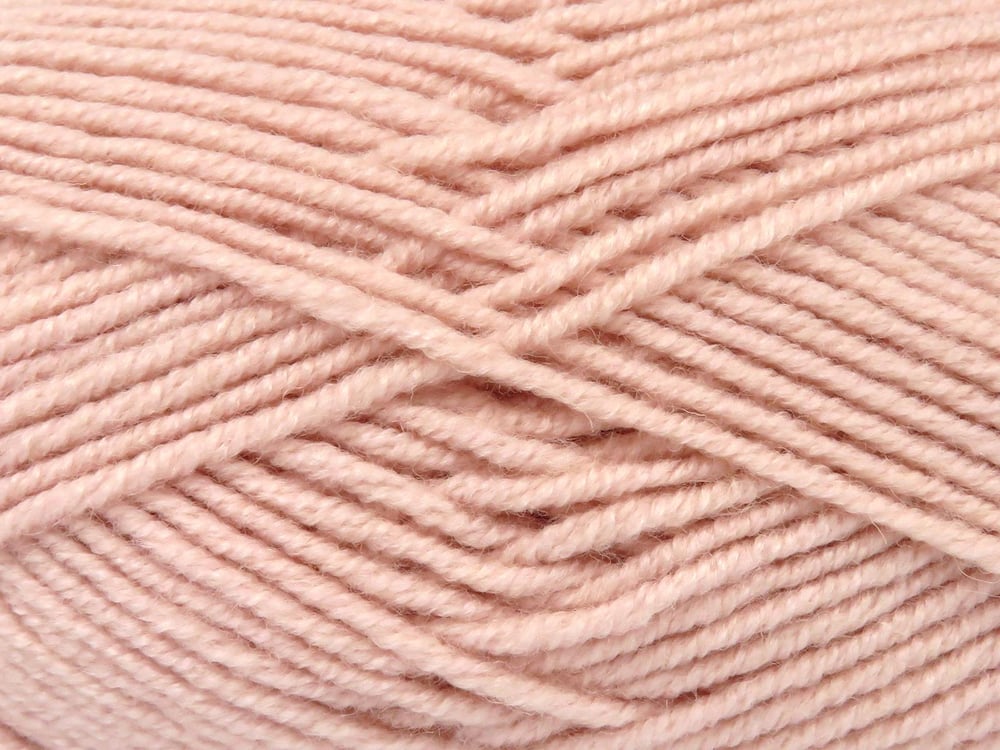 4x100gr. CLASSIC WOOL WORSTED Pudra Pembe Yün, Akrilik Kışlık, Yün, Düz iplikler, Worsted