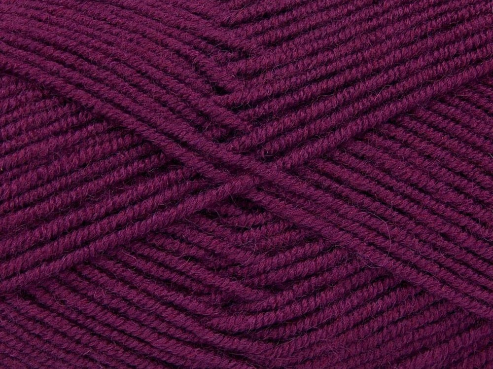 4x100gr. CLASSIC WOOL WORSTED Mor Yün, Akrilik Kışlık, Yün, Düz iplikler, Worsted