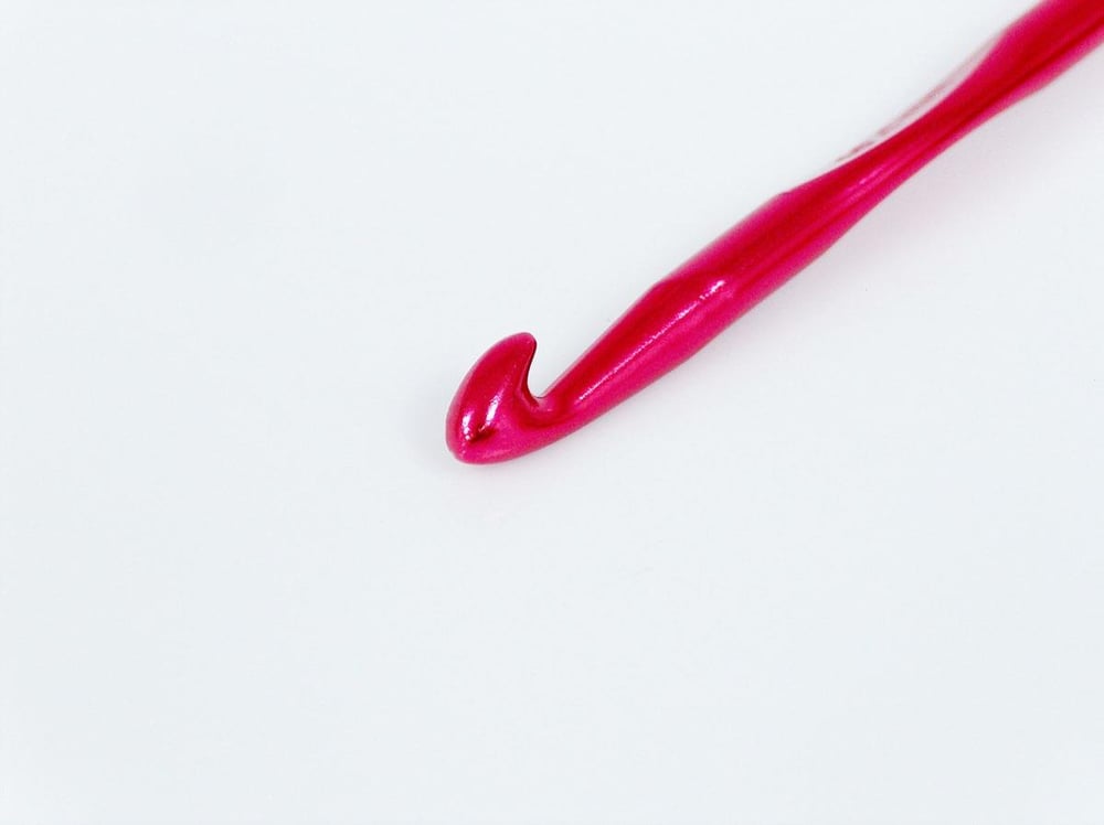 Color Aluminum Crochet Hooks - 15 cm . 10 mm (US 15)