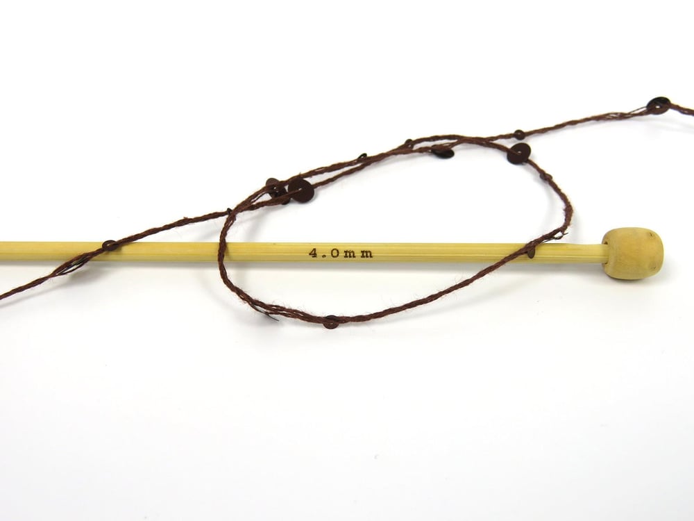 4x50gr. COTTON PAILLETTE Kahverengi Pamuk Metalik Simli, Yazlık İplikler, Pamuk, Boncuklu Pullu