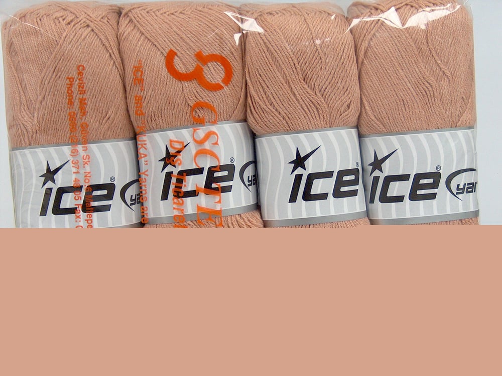 4x100gr. COTTONAC FINE  Pamuk, Akrilik Yazlık İplikler, Pamuk