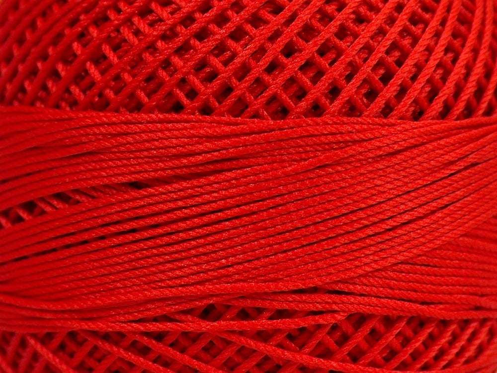 6x50gr. CRAFTY Kırmızı Akrilik Yazlık İplikler, Tığ İşi, 100% Akrilik