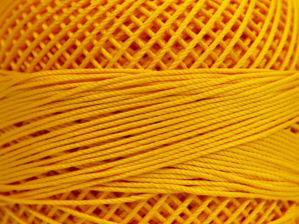 6x50gr. CRAFTY Sarı Akrilik Yazlık İplikler, Tığ İşi, 100% Akrilik