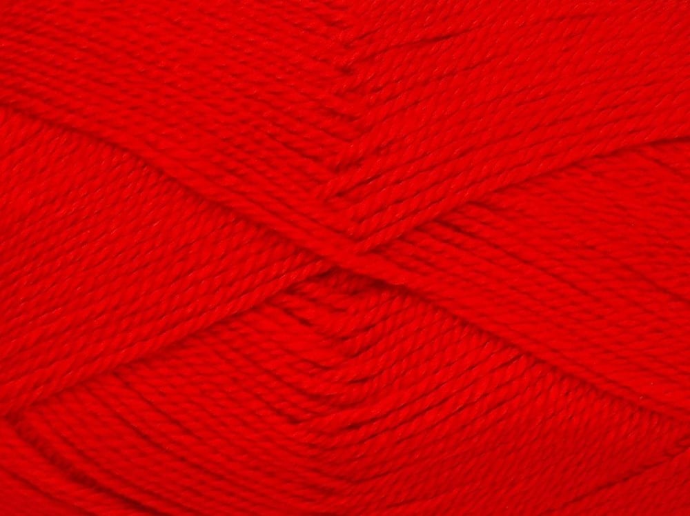 4x100gr. DORA Koyu kırmızı Akrilik Kışlık, Düz iplikler, 100% Akrilik