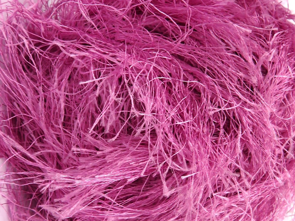 2x200gr. EYELASH SUPERBULKY Açık Pembe  Yumoş, Sakallı, Kışlık, Çok Kalın