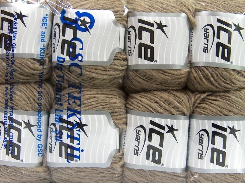 8x50gr. FLAMME WOOL LIGHT Deve Tüyü Yün, Akrilik Kışlık, Yün