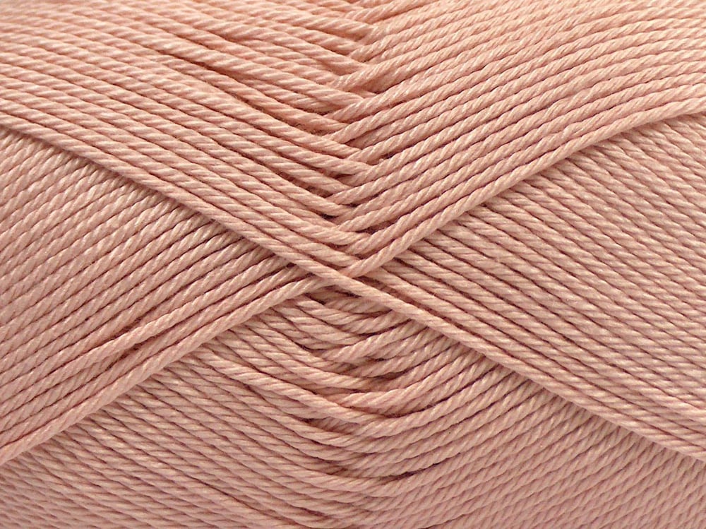 6x50gr. GIZA COTTON Pudra Pembe  Yazlık İplikler, Pamuk, %100 Pamuk