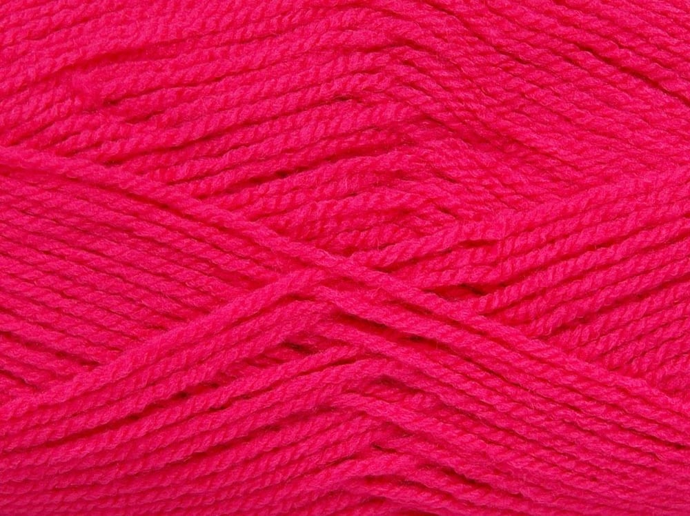 4x100gr. GONCA Şeker pembe Akrilik Kışlık, Düz iplikler, 100% Akrilik